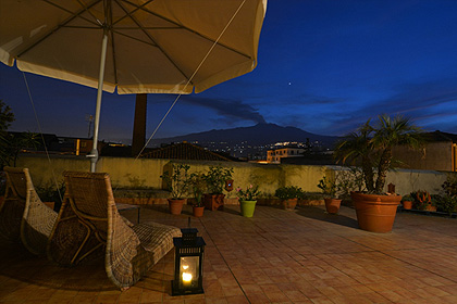 Etna - L’etna dalla terrrazza