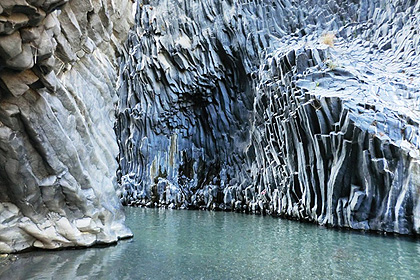 Les Gorges de la rivière Alcantara